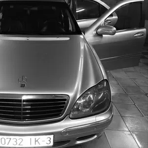 Mercedes S W220 2001 год 4, 0D