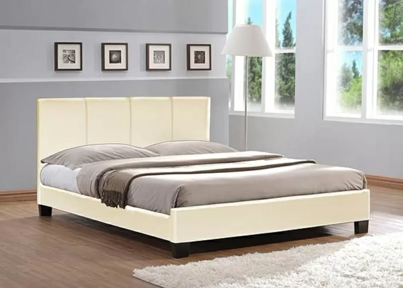 Кровать из экокожи (большой выбор,  разные цвета) 160х200 4