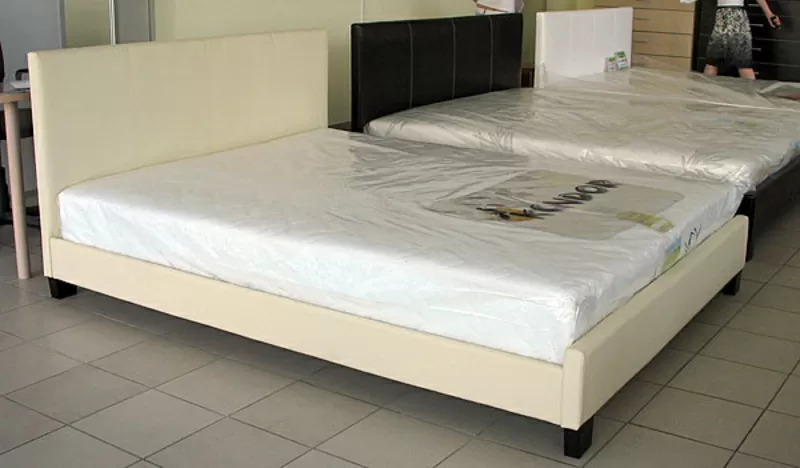 Кровать из экокожи (большой выбор,  разные цвета) 160х200 5