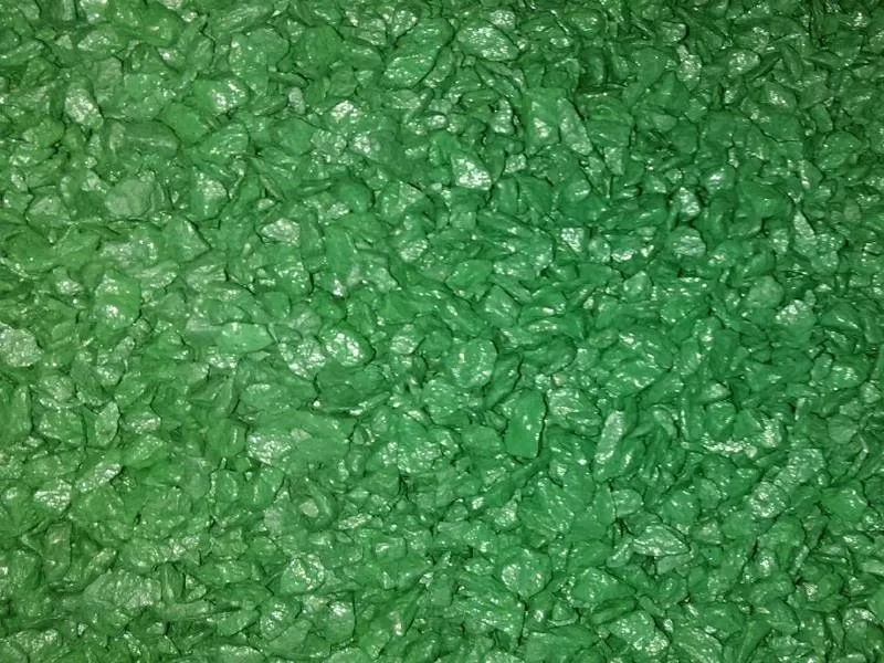 Декоративный щебень оптом (крошка) цвет зеленый Гомель