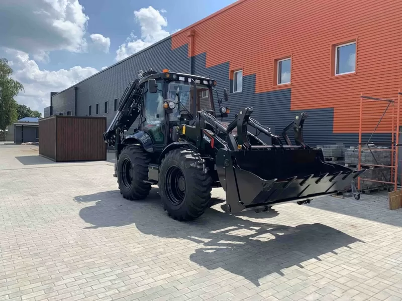 Аренда экскаватора-погрузчика Shanmon 388H (2025 г.в.) 4