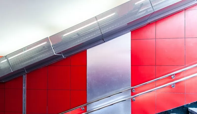 Стальные эмалированные архитектурные панели